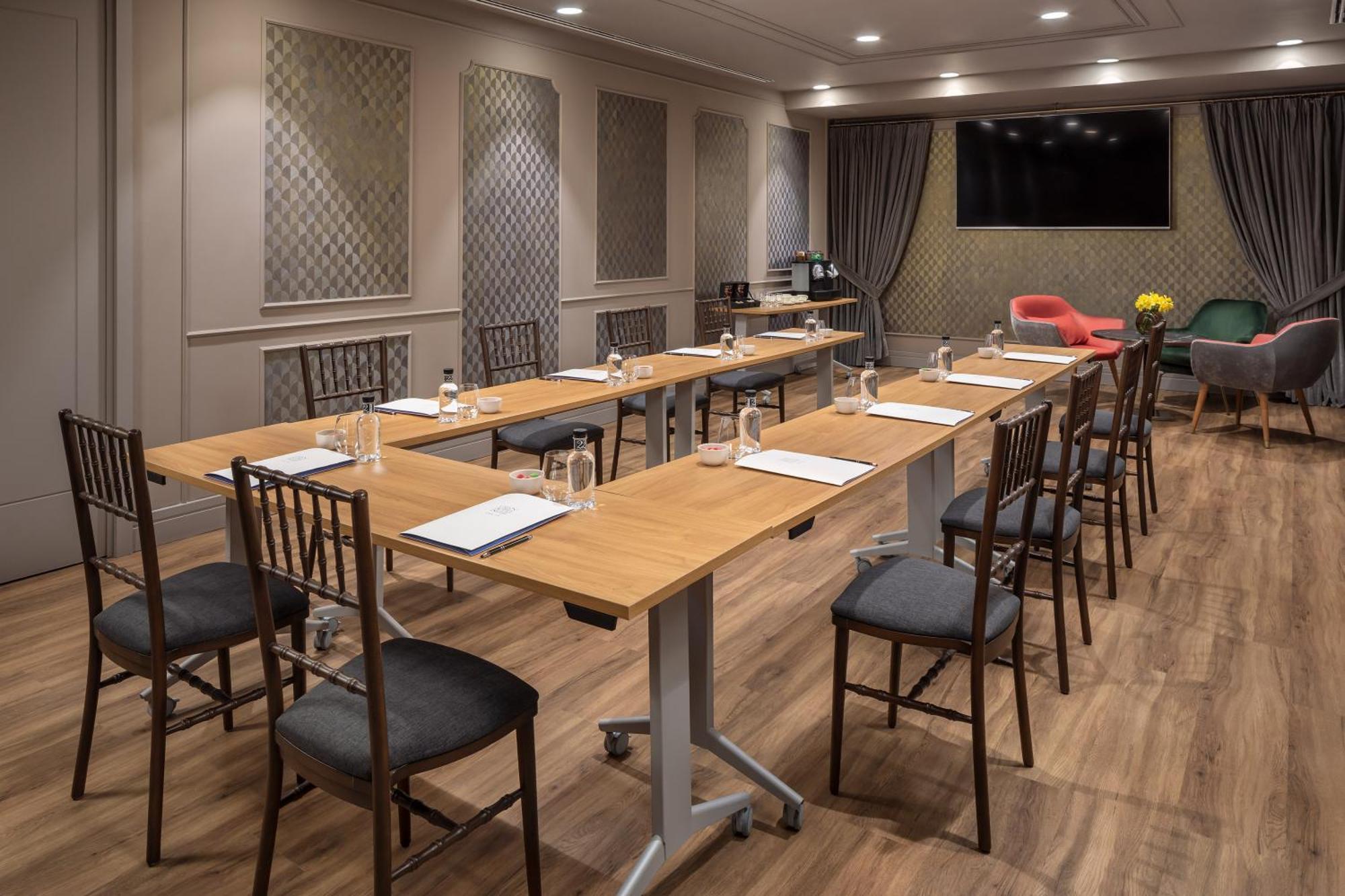 Gran Hotel Ingles - The Leading Hotels Of The World Madrid Luaran gambar The meeting room