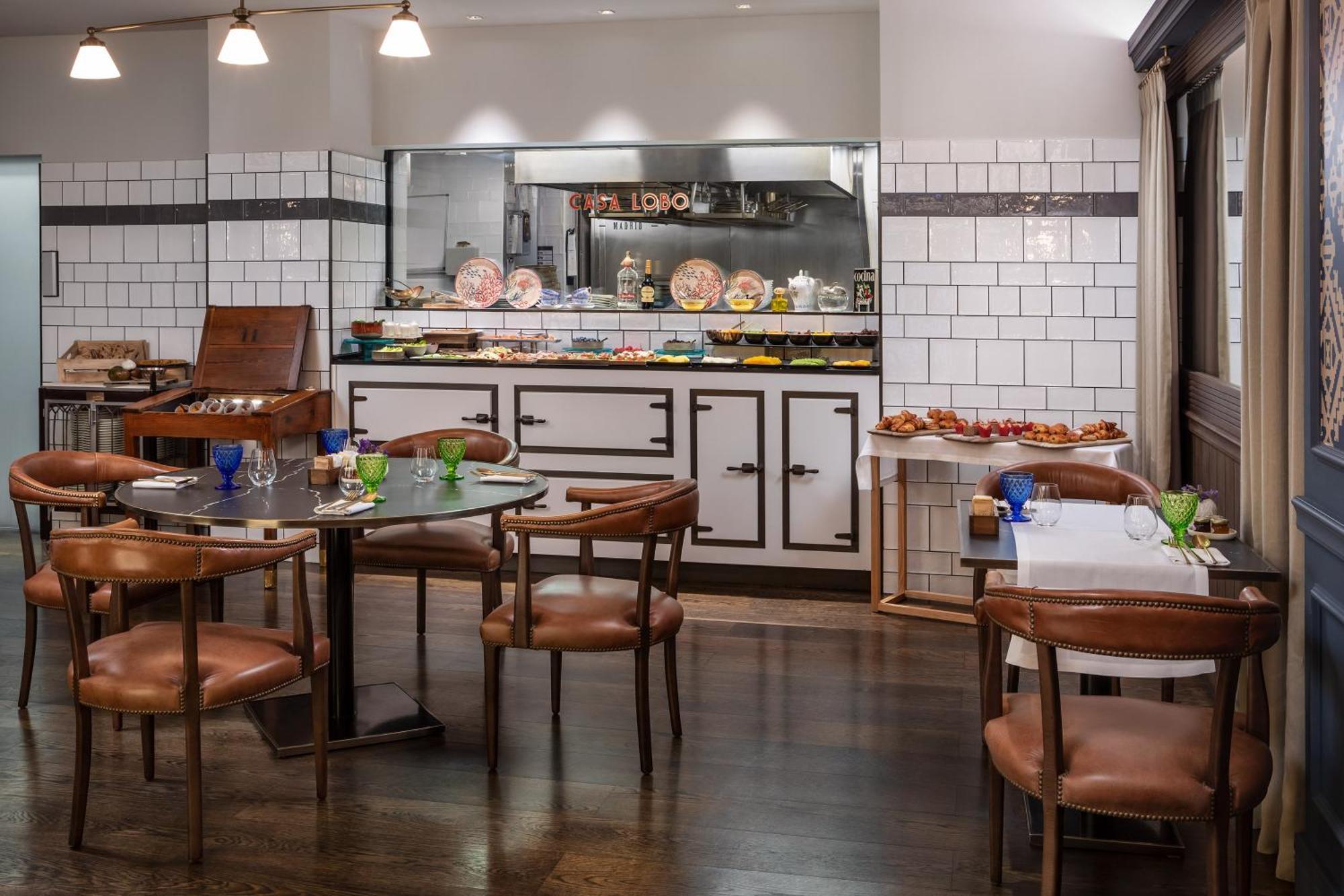Gran Hotel Ingles - The Leading Hotels Of The World Madrid Luaran gambar The interior of the restaurant