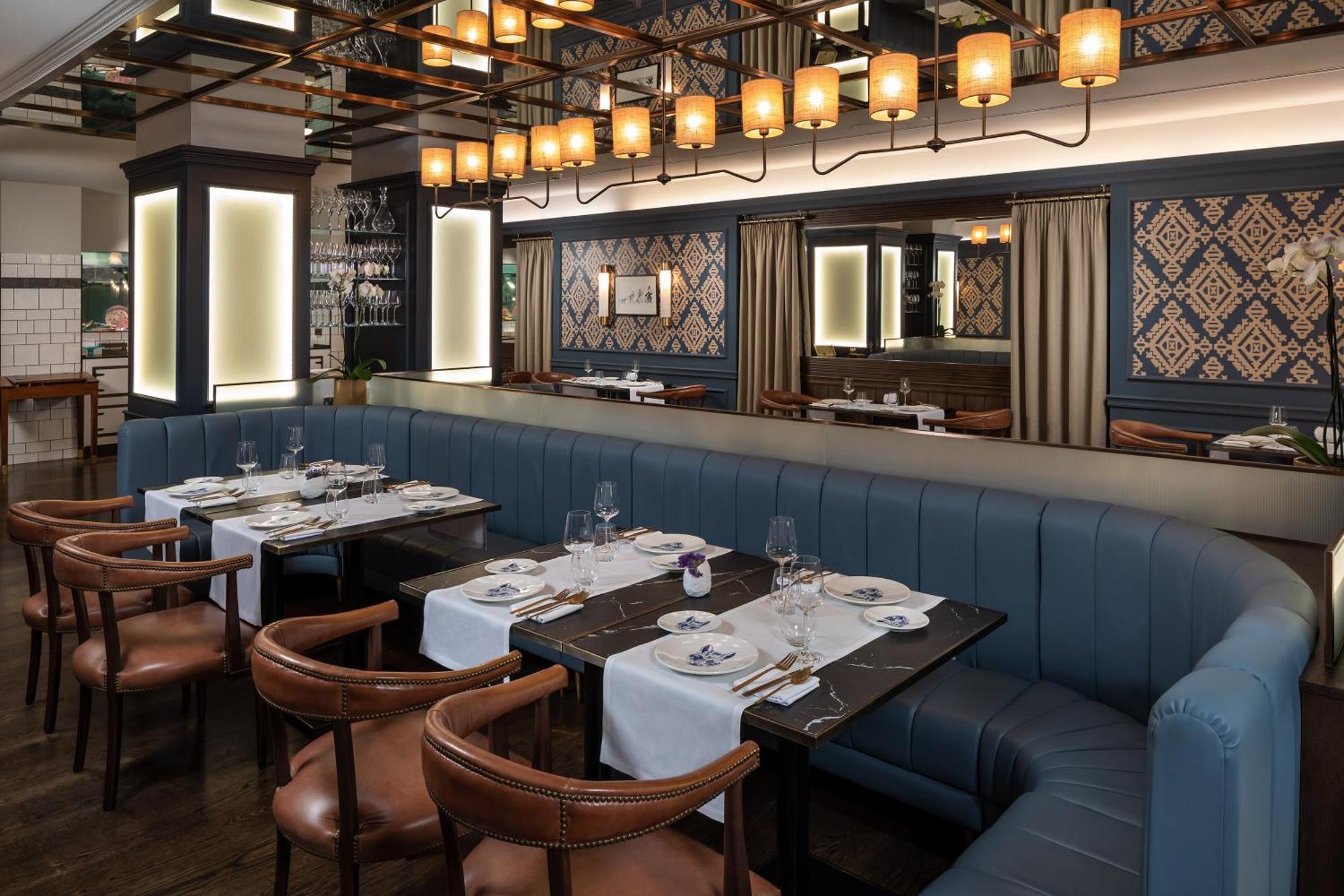 Gran Hotel Ingles - The Leading Hotels Of The World Madrid Luaran gambar Interior of the restaurant