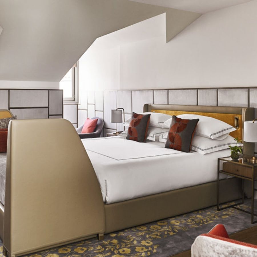 Gran Hotel Ingles - The Leading Hotels Of The World Madrid Luaran gambar A bedroom at the hotel