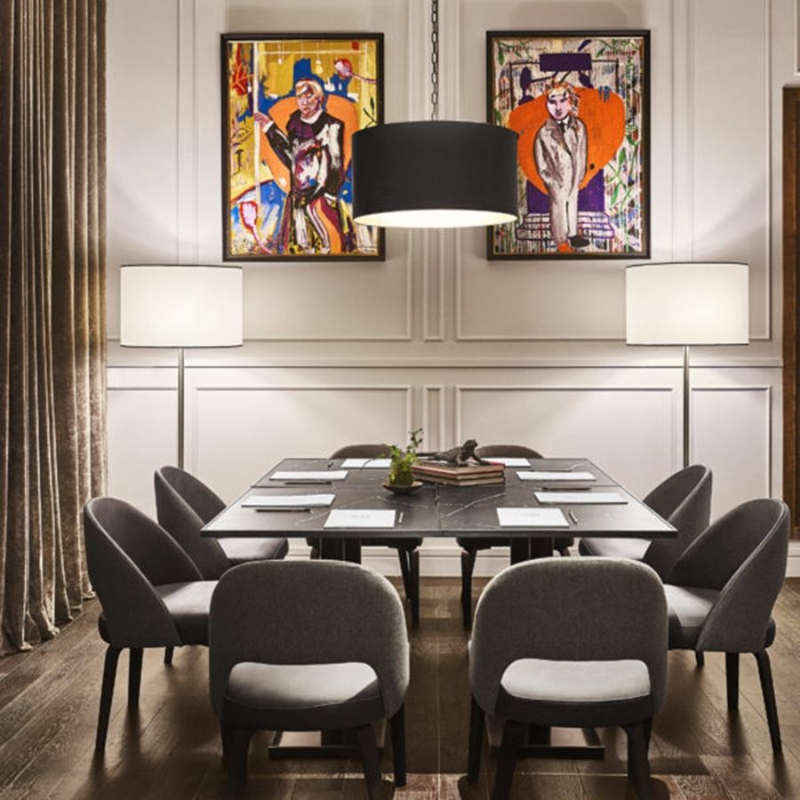 Gran Hotel Ingles - The Leading Hotels Of The World Madrid Luaran gambar Dining room